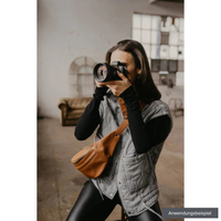 LOULEX Hüfttasche Fanny Pack braun