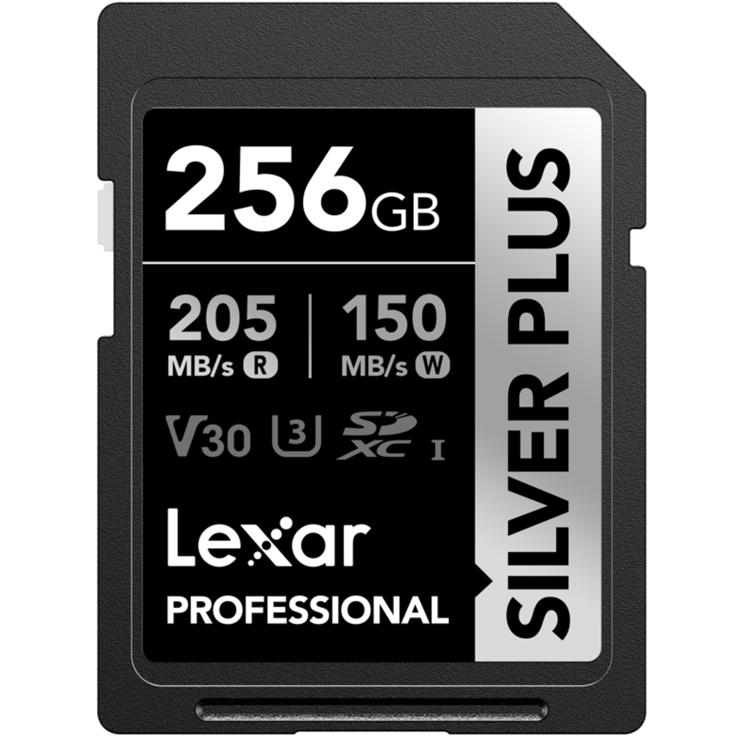 Lexar SILVER PLUS 256GB SDXC UHS-I V30