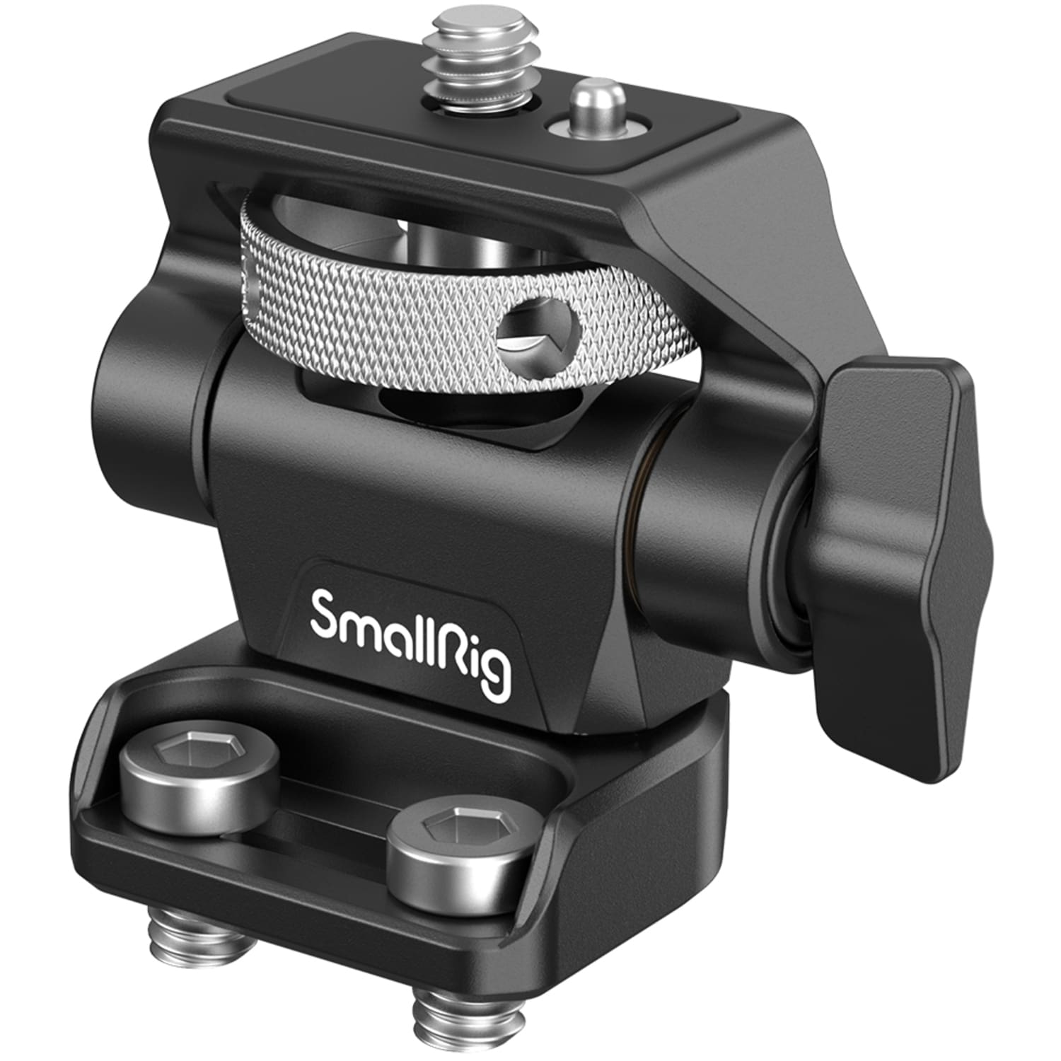 SmallRig 2904B Schwenkbare und neigbare Monitorhalterung mit 1/4"-20 Schrauben Halterung