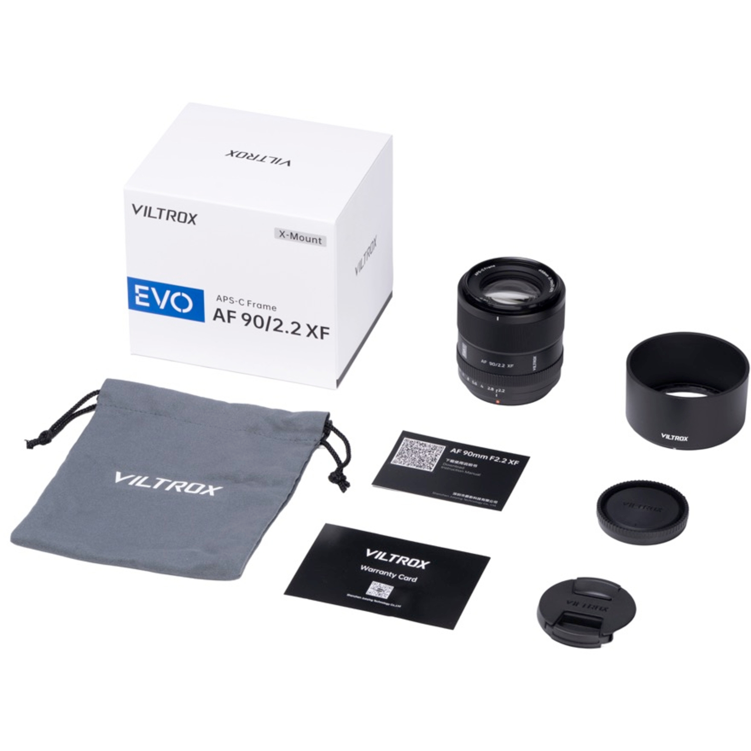 Viltrox AF 90mm F2.2 EVO APS-C für Fujifilm X-Mount