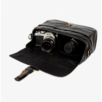 Bronkey Paris Leder Camera Bag Black