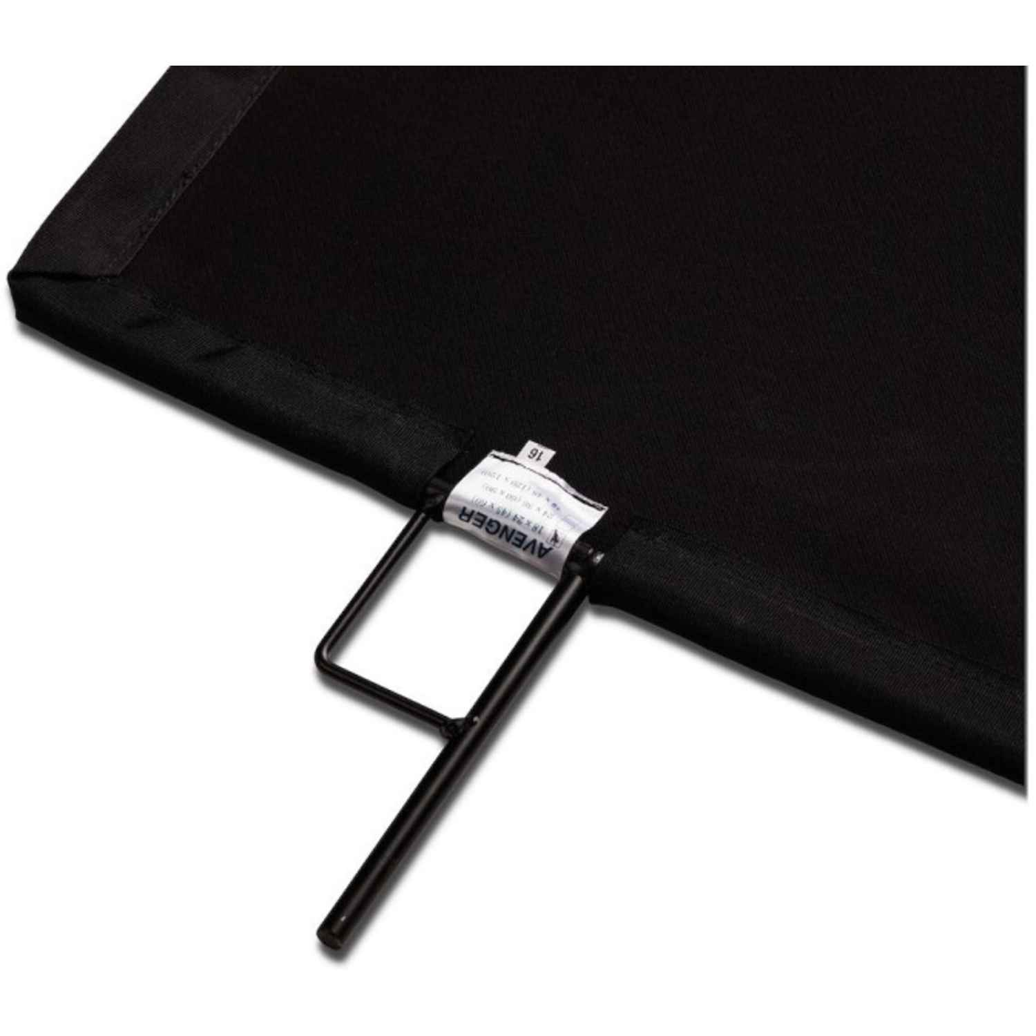 Manfrotto Solid Black Flag mit Rahmen 18 x 24"