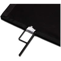 Manfrotto Solid Black Flag mit Rahmen 18 x 24"