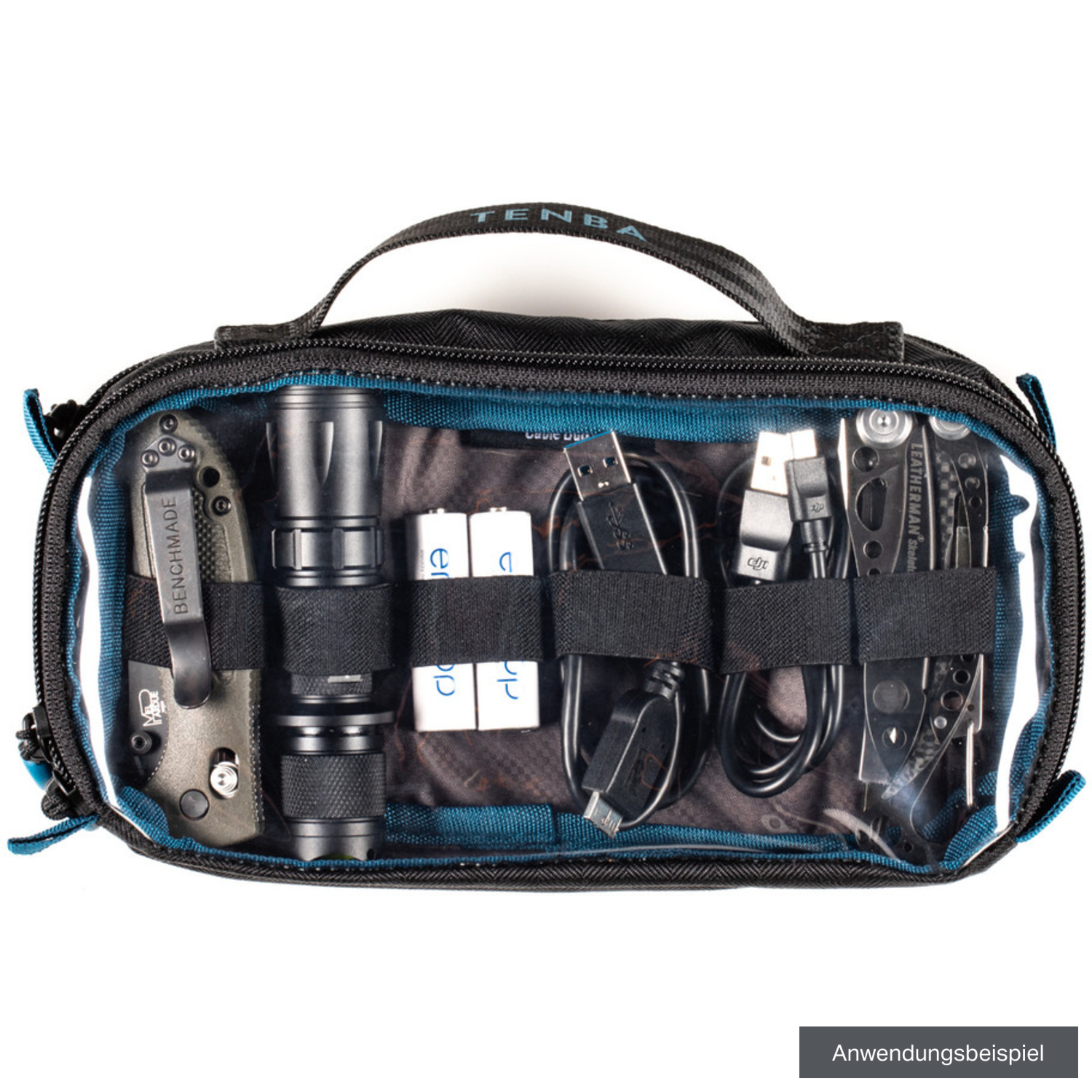 Tenba Tools Kabeltasche Duo 4 schwarz