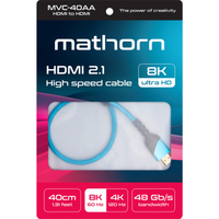 Mathorn HDMI A auf HDMI A 2.1 40cm
