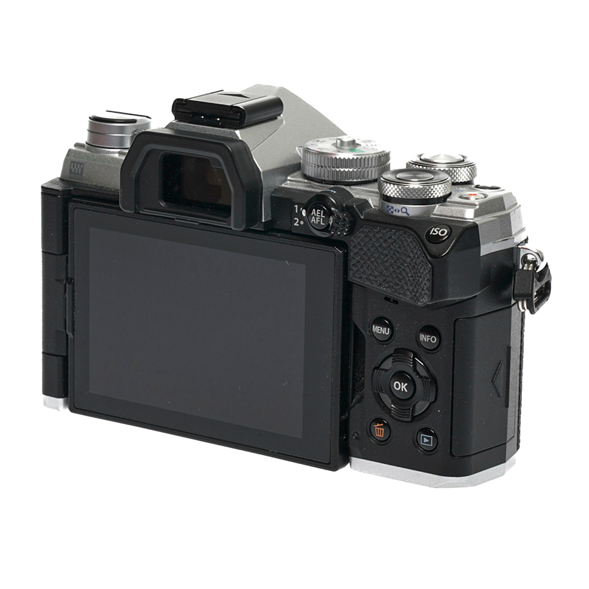 OM System OM-D E-M5 Mark III silber gebraucht