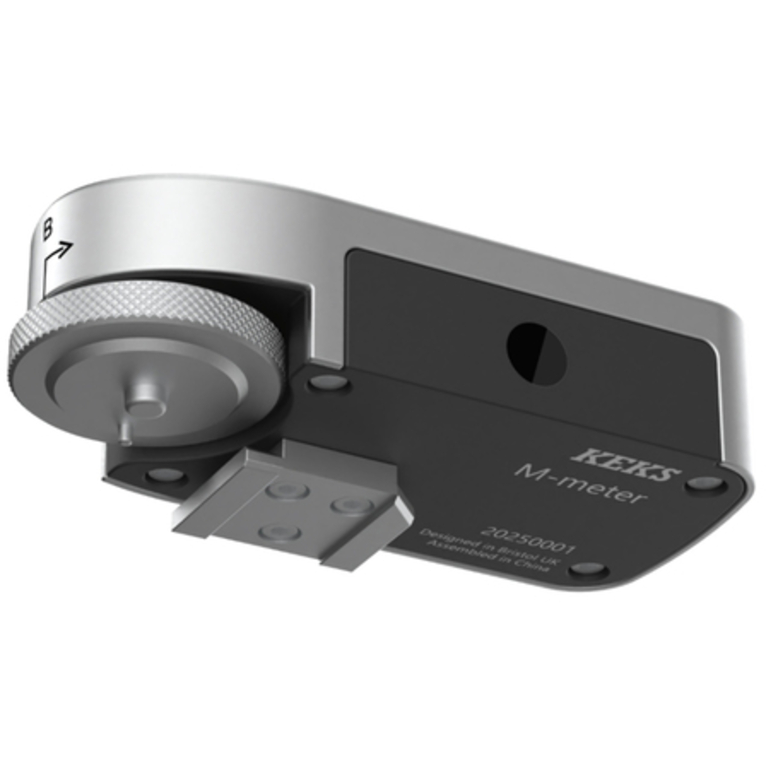 KEKS Belichtungsmesser M-Meter silber