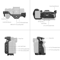 SmallRig Cage mit Airtag Slot 5583 für Sony Alpha 7R V, Alpha 7 IV, Alpha 7S III, Alpha 1 und Alpha 7R IV