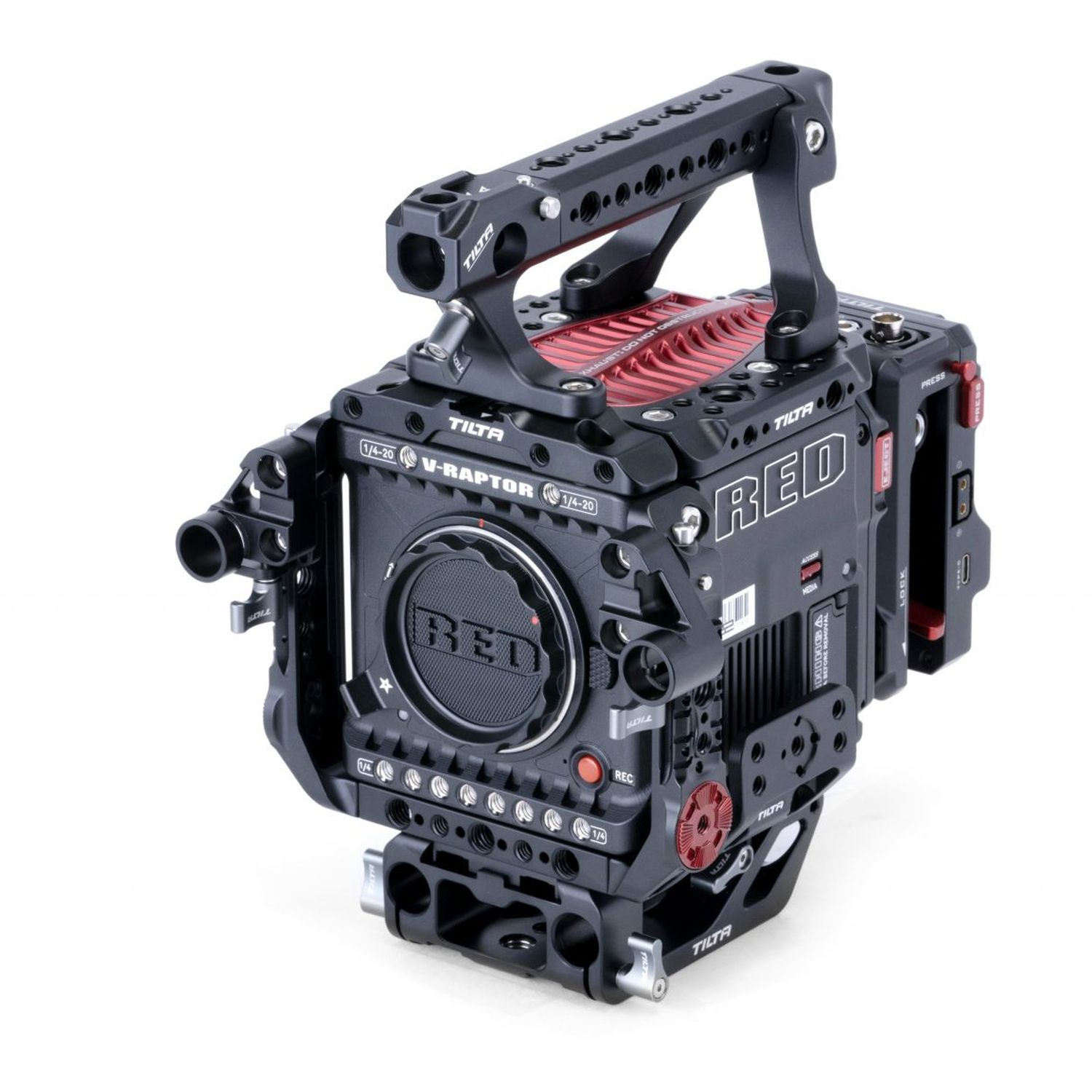 Tilta ESR-T08-B-V Kamerakäfig für die RED V-RAPTOR Advanced Kit Schwarz V-Mount