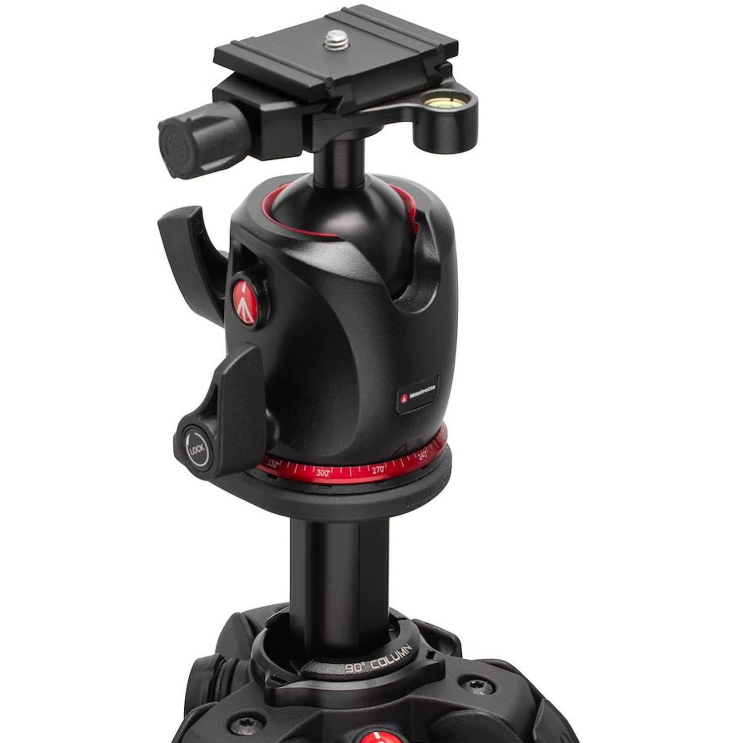 Manfrotto 055XPRO AS Carbonfaser-Stativ-Set mit Kugelkopf