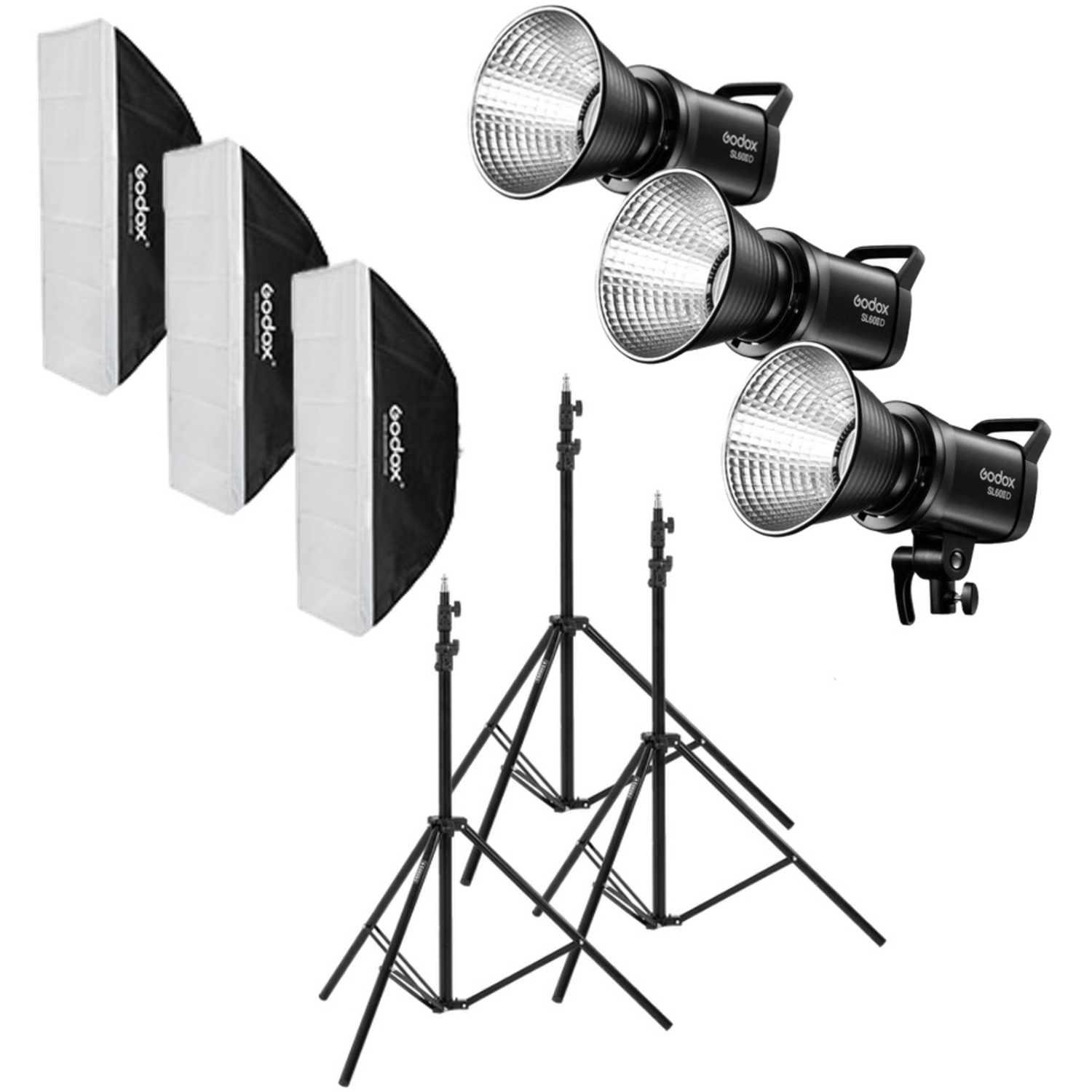Godox SL60llD Trio Kit - Videolicht