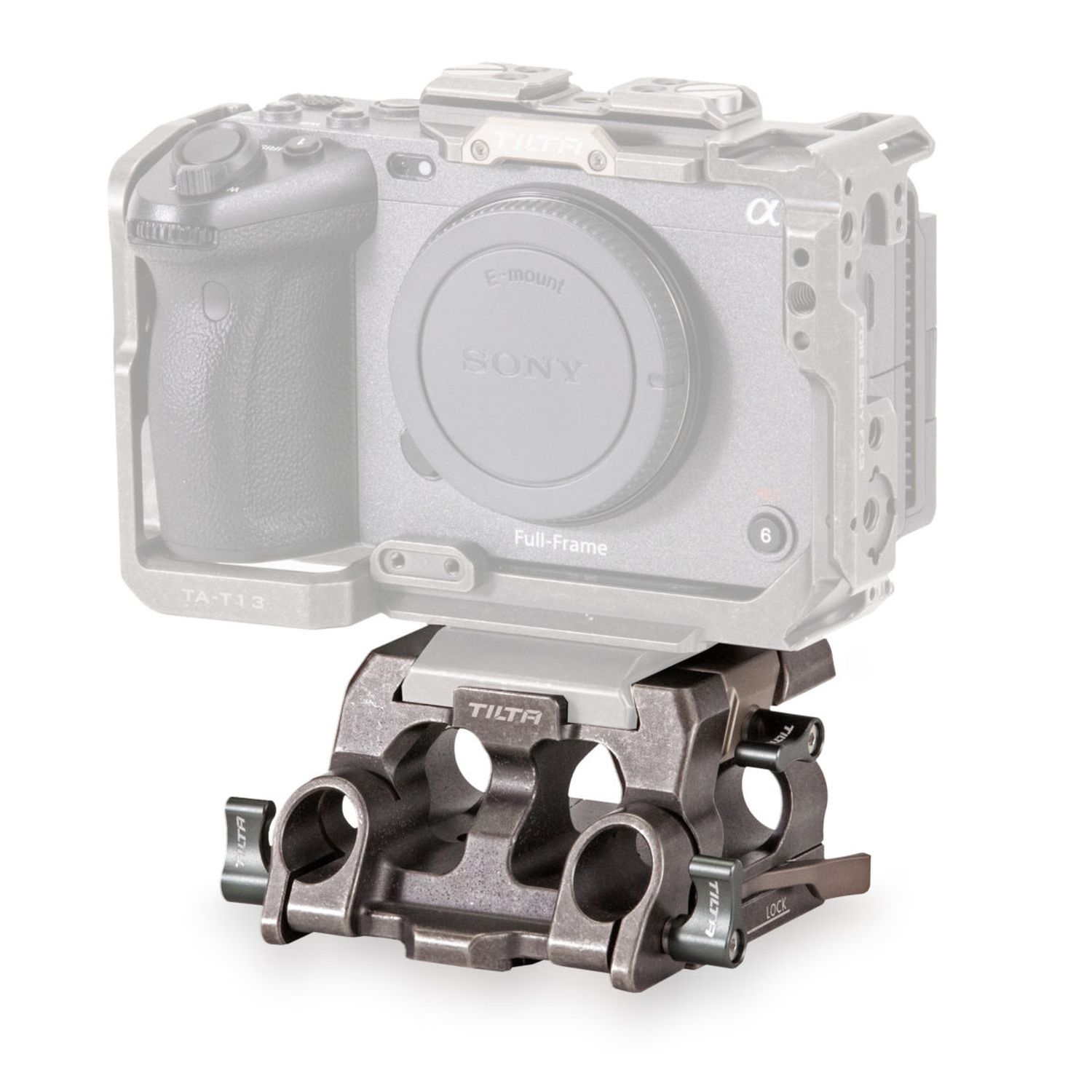 Tilta TA-BSP4-15 Drehbare15 mm LWS-Grundplatte Typ IV Grau