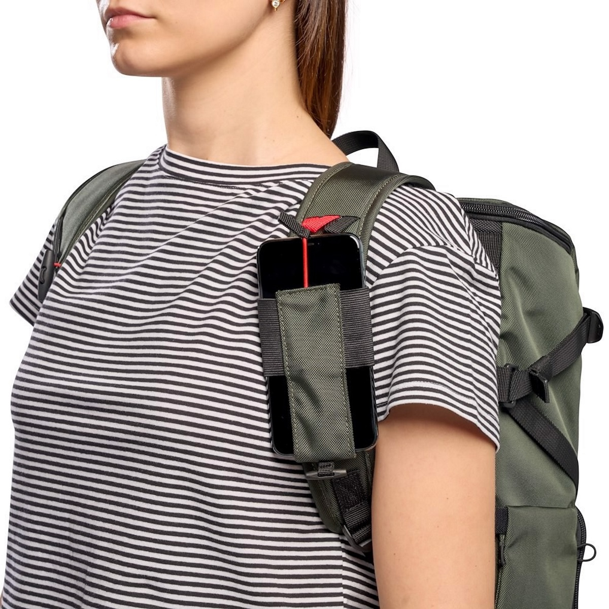Manfrotto Fotorucksack Street Slim 12L dunkelgrün