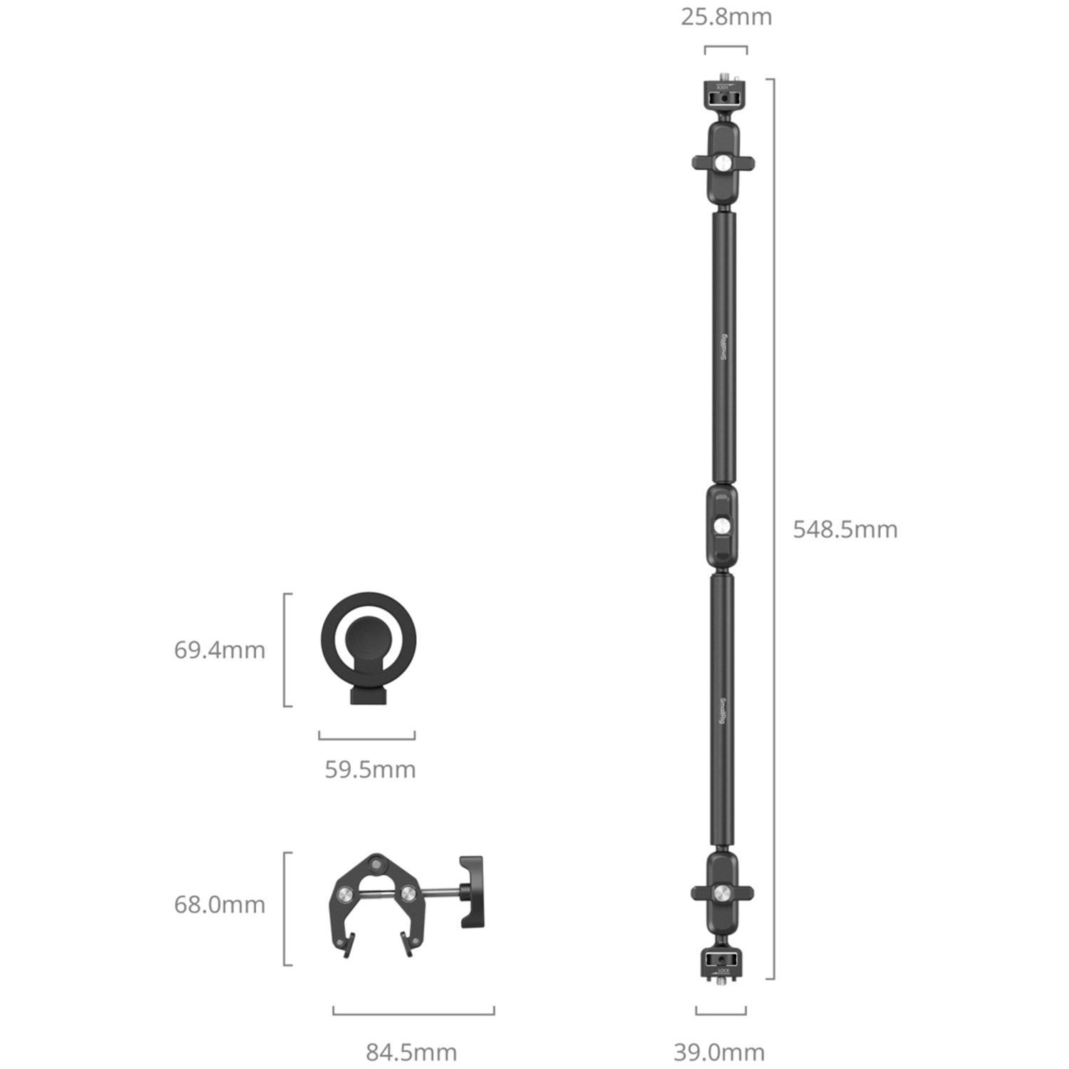 SmallRig Desktop Magic Arm MagSafe Kit 5626
