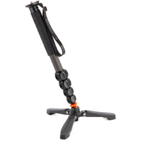 3 legged Thing Legends Alana Einbeinstativ mit Docz-Fußstabilisator Black Darkness
