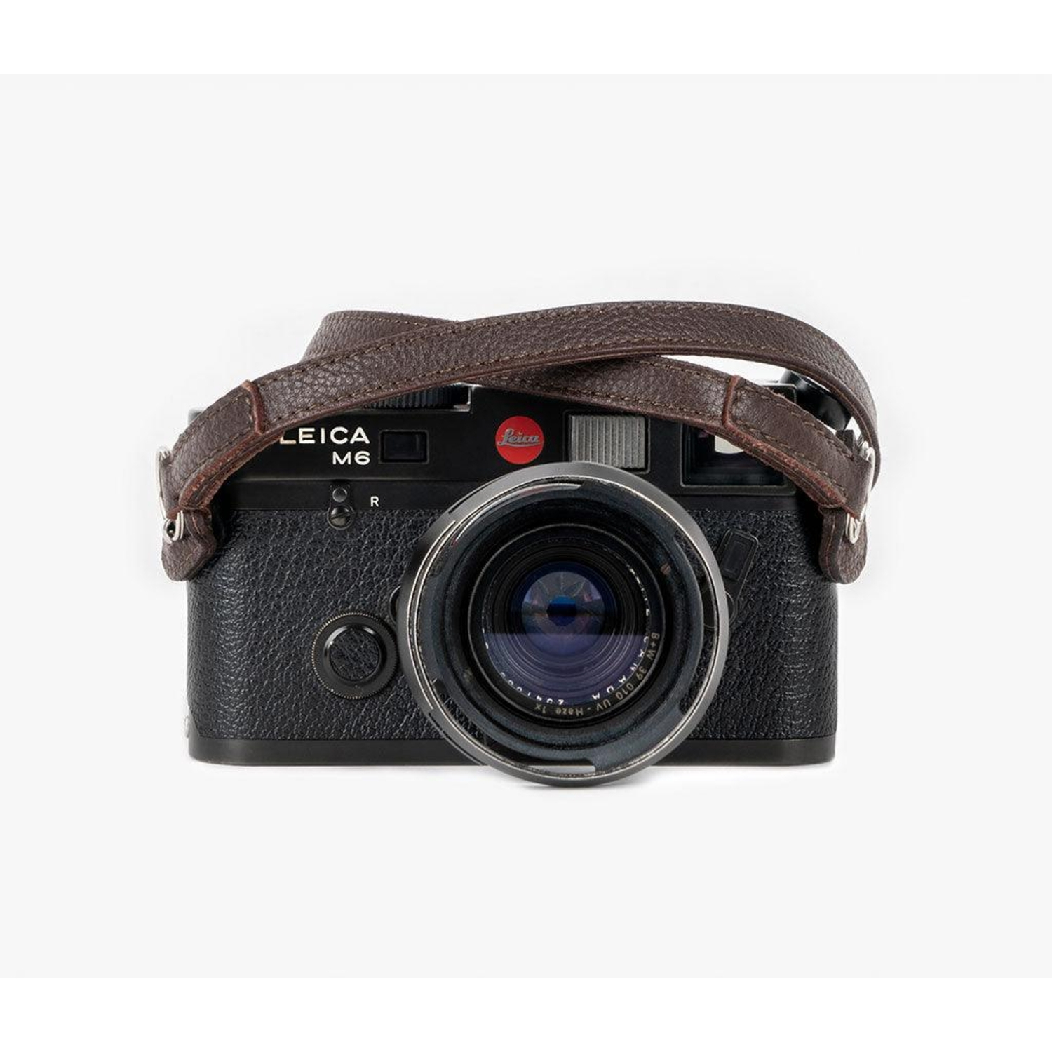 Bronkey Kameragurt Roma #102 Leder 95cm braun