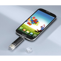 Hama USB-Stick Laeta Twin USB 3.0 16GB Schwarz