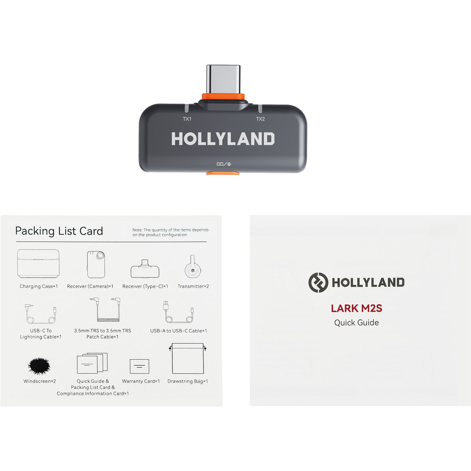 Hollyland USB-C Receiver Space Gray für Lark M2S 