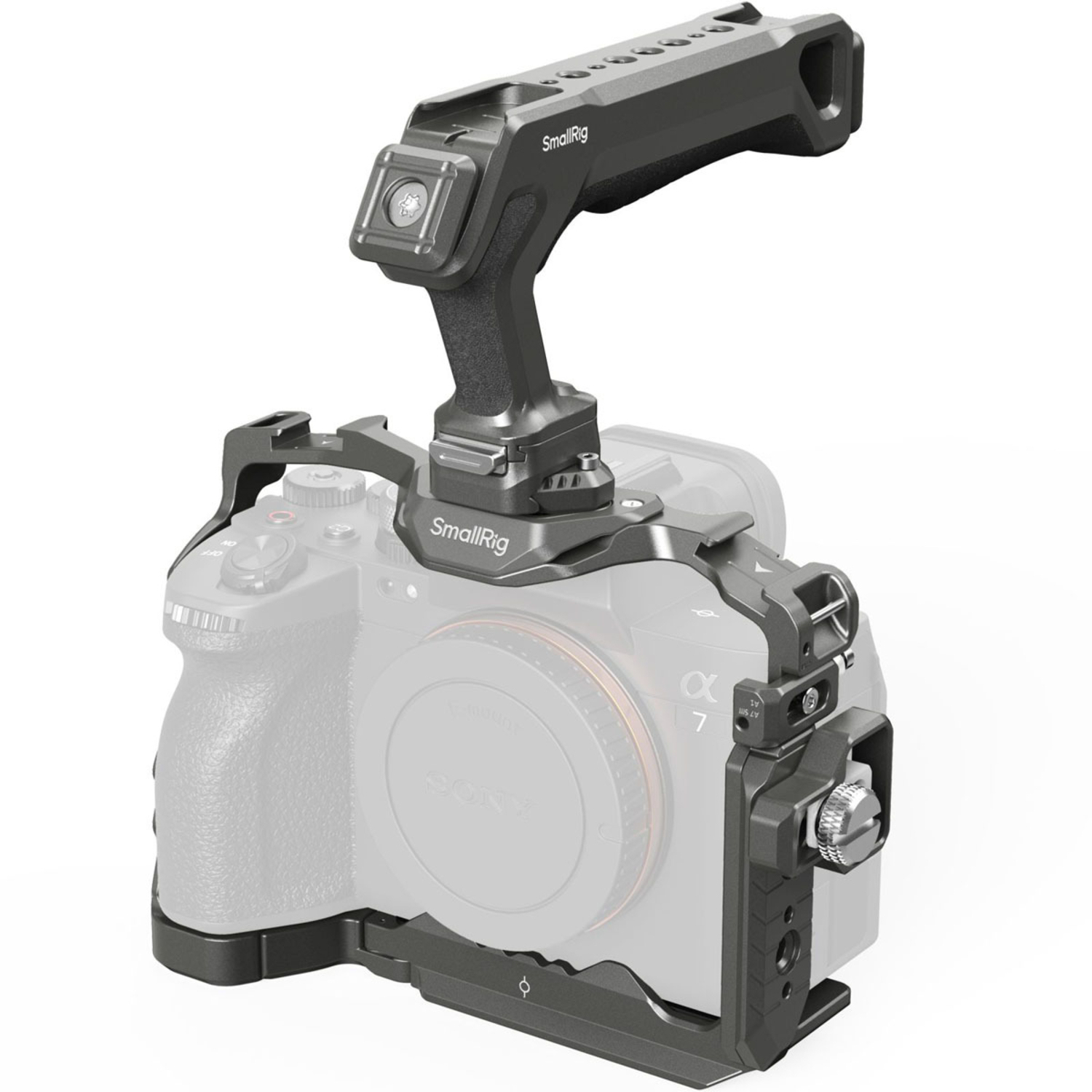 SmallRig HawkLock QR Cage Kit 4538 für Sony Alpha 7R V, IV, 7S III