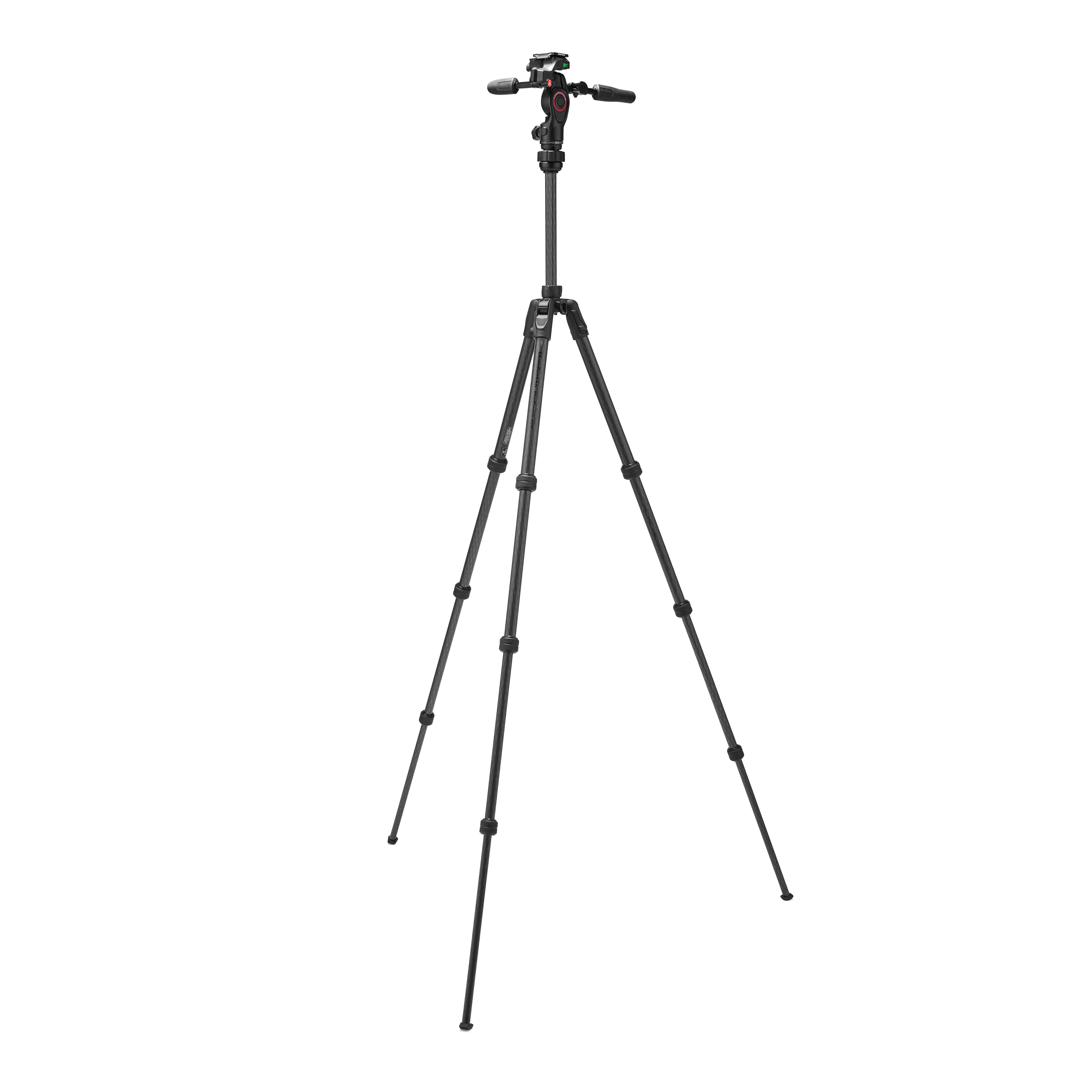 Manfrotto Befree GT PRO 3-Way Carbon-Stativ 