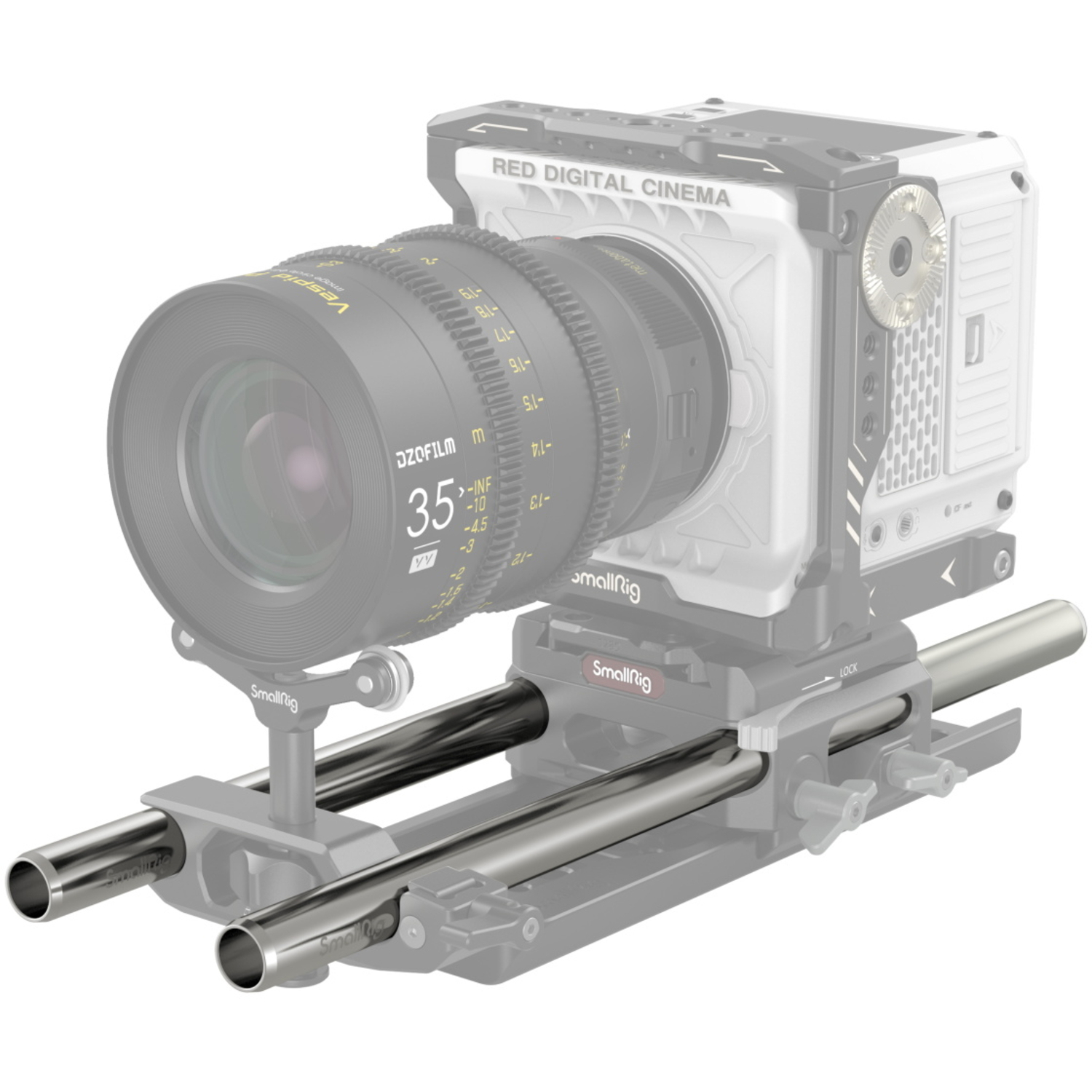 SmallRig 15mm Edelstahlstab - 30cm 12" (2 Stück) 3682