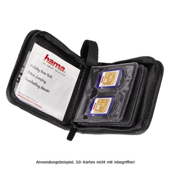 Hama Speicherkartenetui Kunstleder für SD-Karten