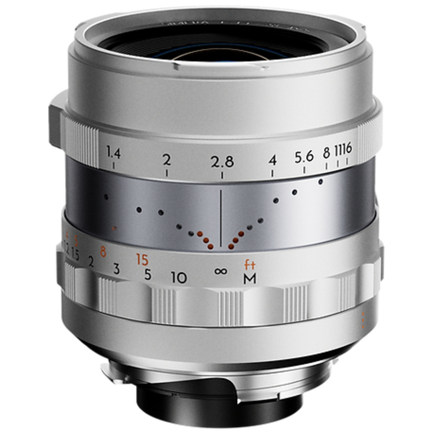 Thypoch Simera 28mm F1.4 für Leica M-Mount silber