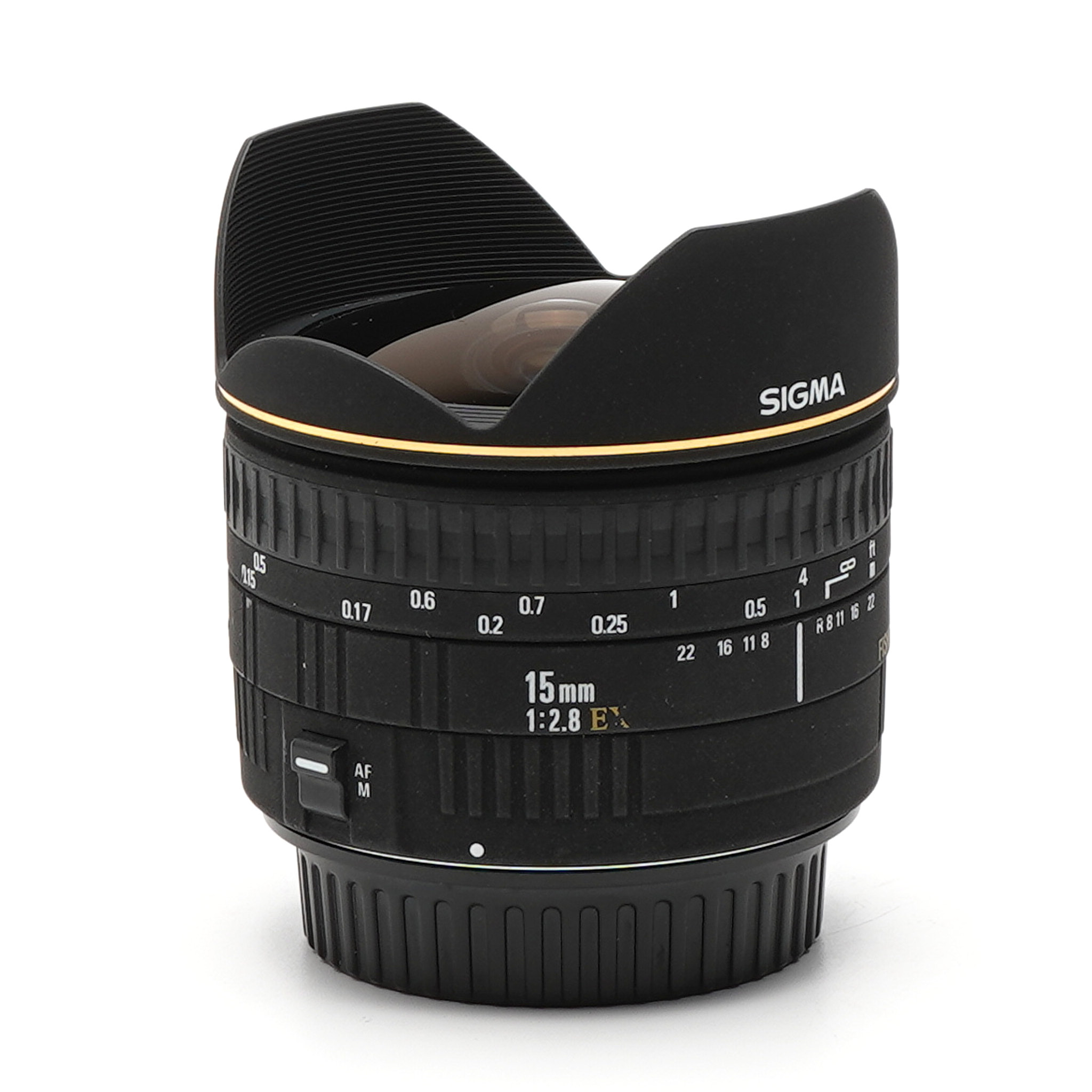 Sigma 15mm F2.8 EX DG Diagonal Fisheye für Canon EF-Mount gebraucht