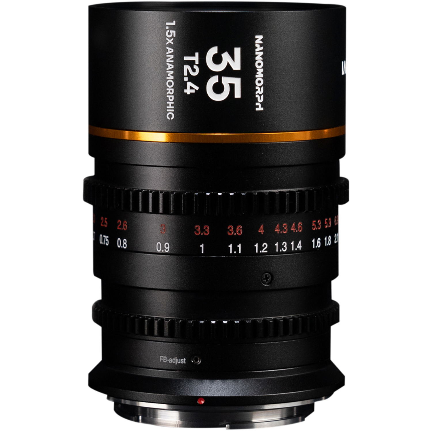 LAOWA 35mm T2.4 Nanomorph 1.5X S35 für MFT-Mount orange