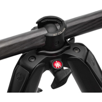 Manfrotto 055XPRO AS Carbonfaser-Stativ-Set mit Kugelkopf
