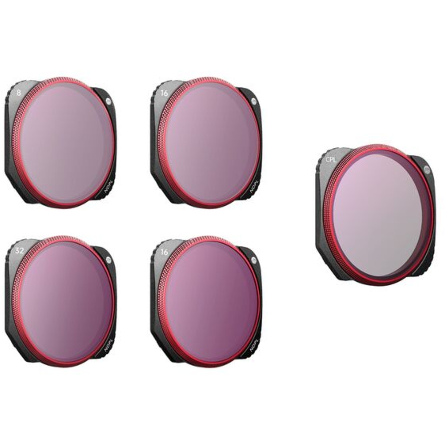 PGYTECH DJI Mini 3 CPL+ND-PL Filter Set (16, 64, 128, 256)