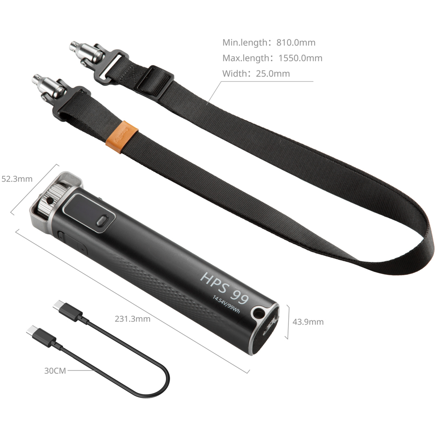 SmallRig Schnelllade-Powerbankgriff HPS99 Kit 5249