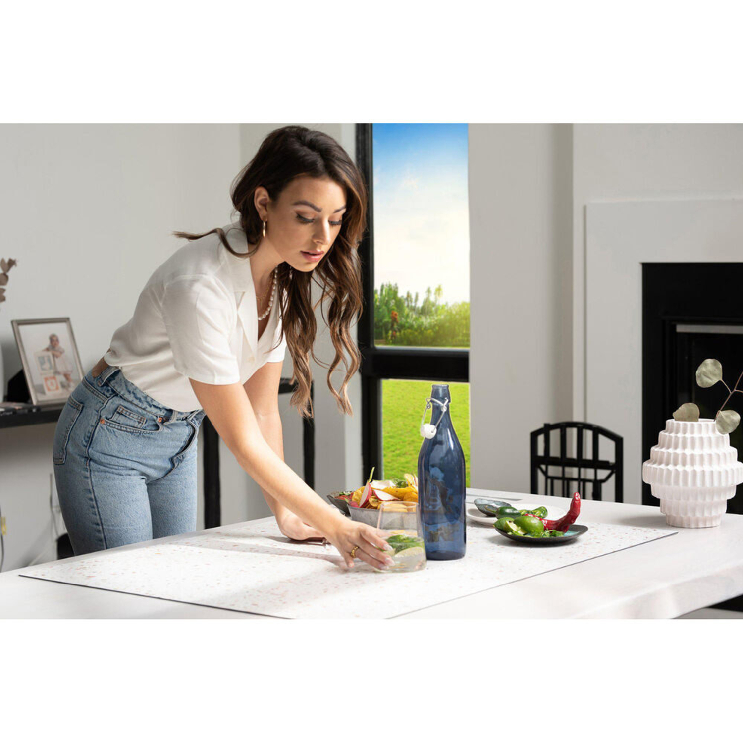 V-Flat World Duo Board Terrazzo A/Terrazzo B