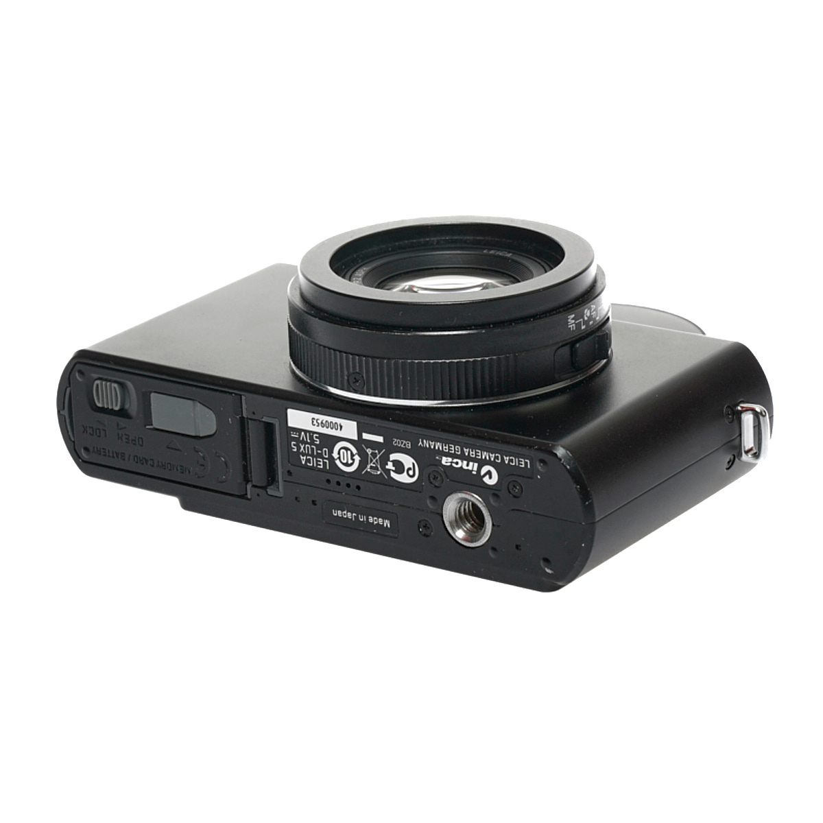Leica D-Lux 5 Digi-Kamera schwarz gebraucht