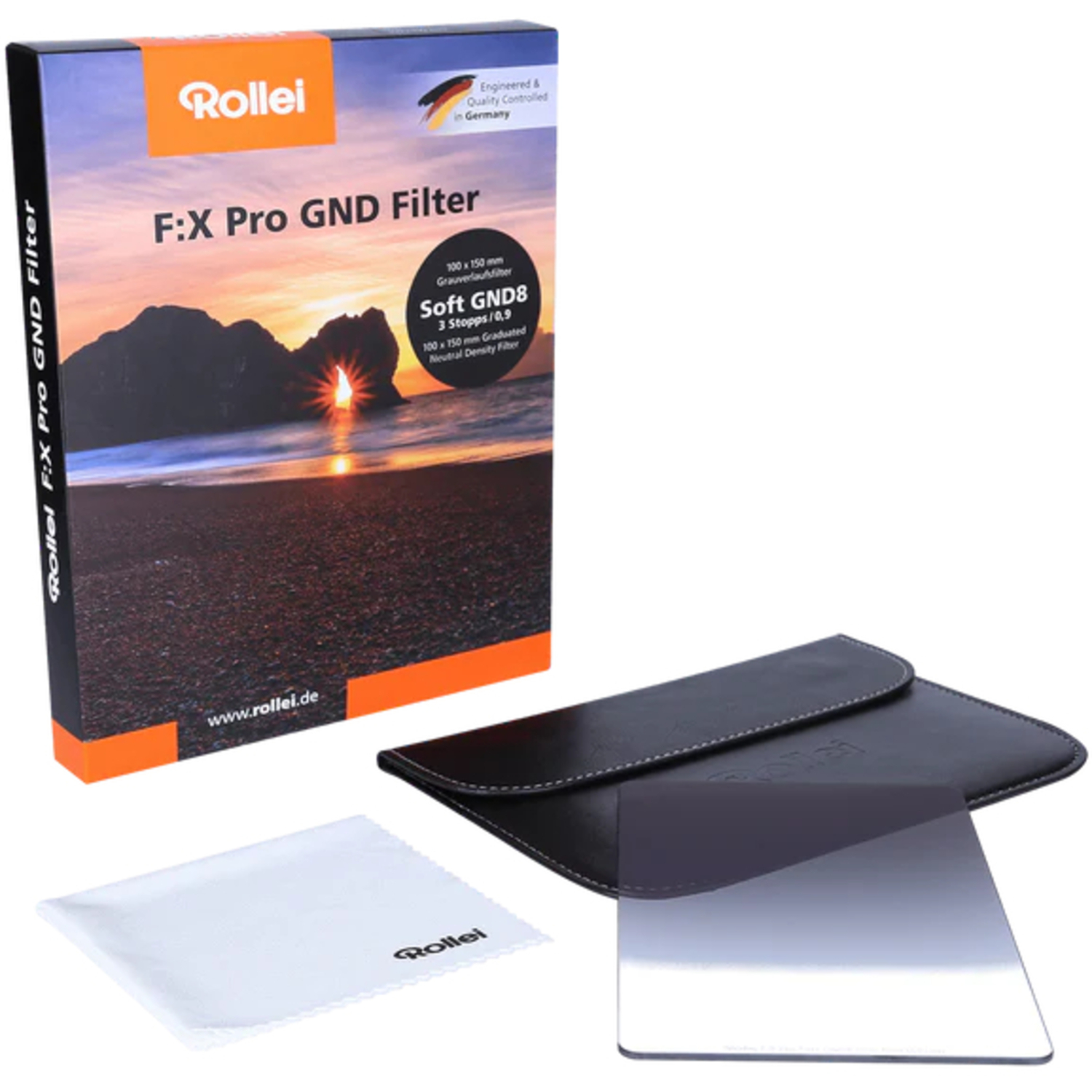 Rollei F:X Pro Soft Rechteckfilter Grauverlaufsfilter 100mm