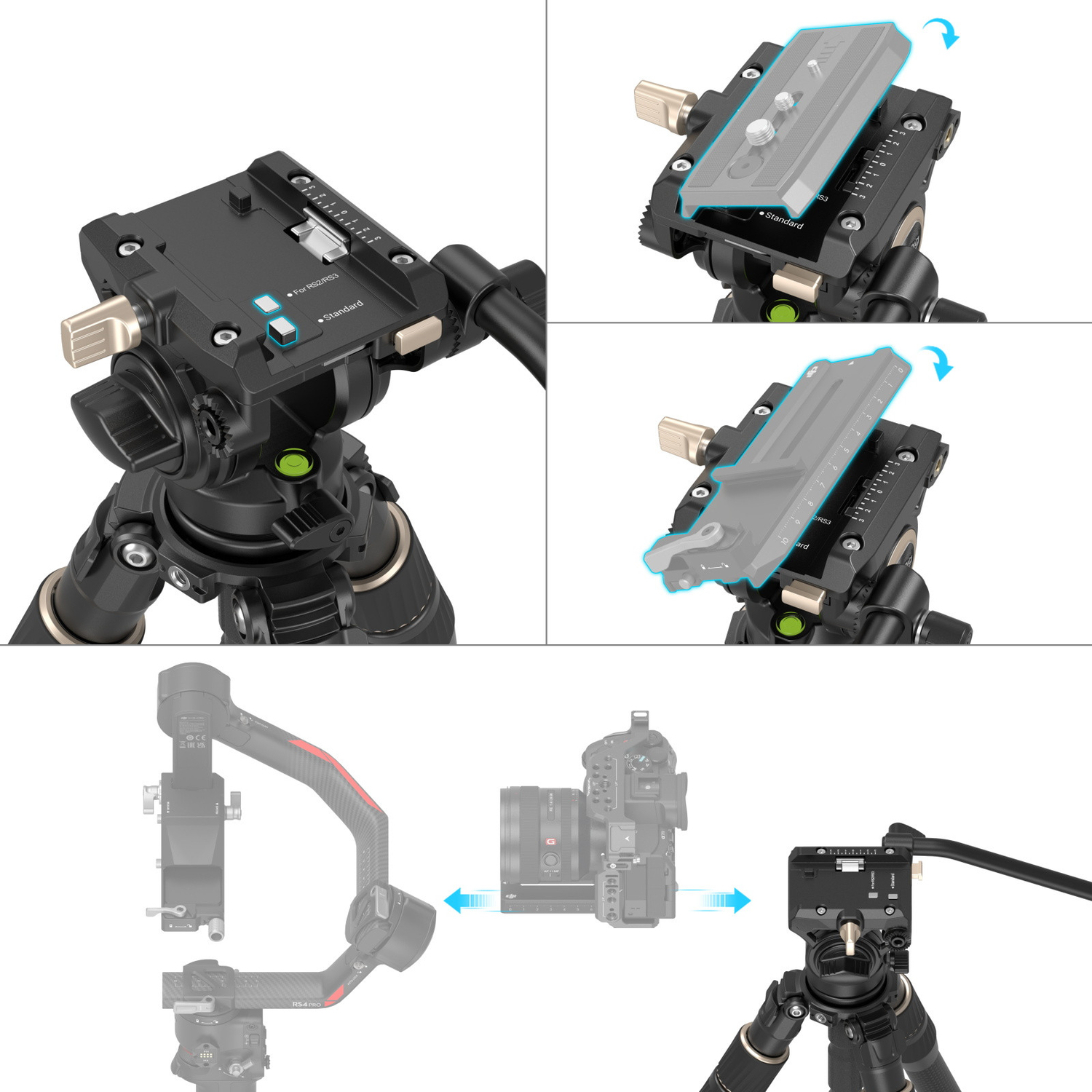 SmallRig Stativ Carbon Kit FT-S303 4643