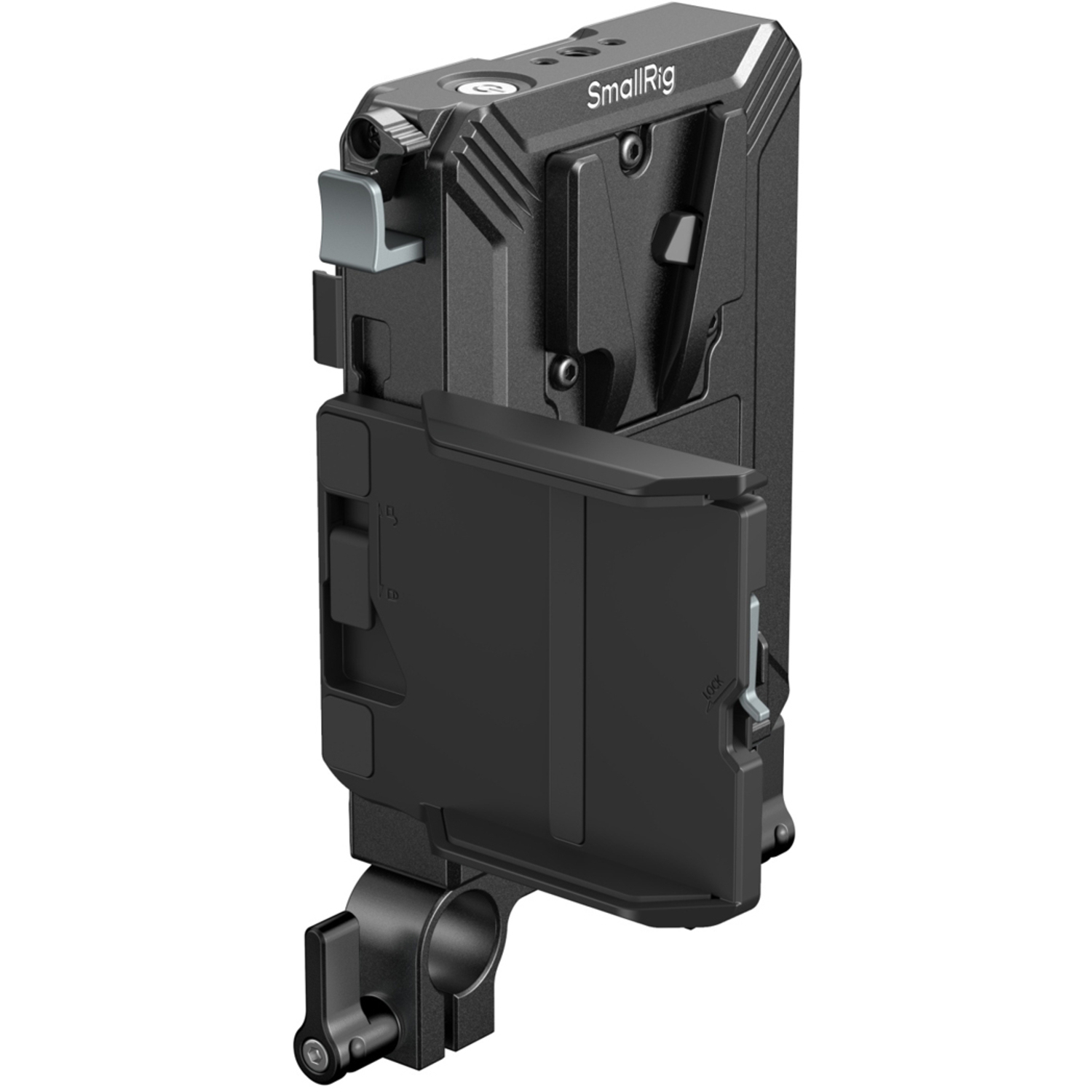 SmallRig V-Mount-Akku-Montageplatte Kit 5226 für 15mm LWS-Rods