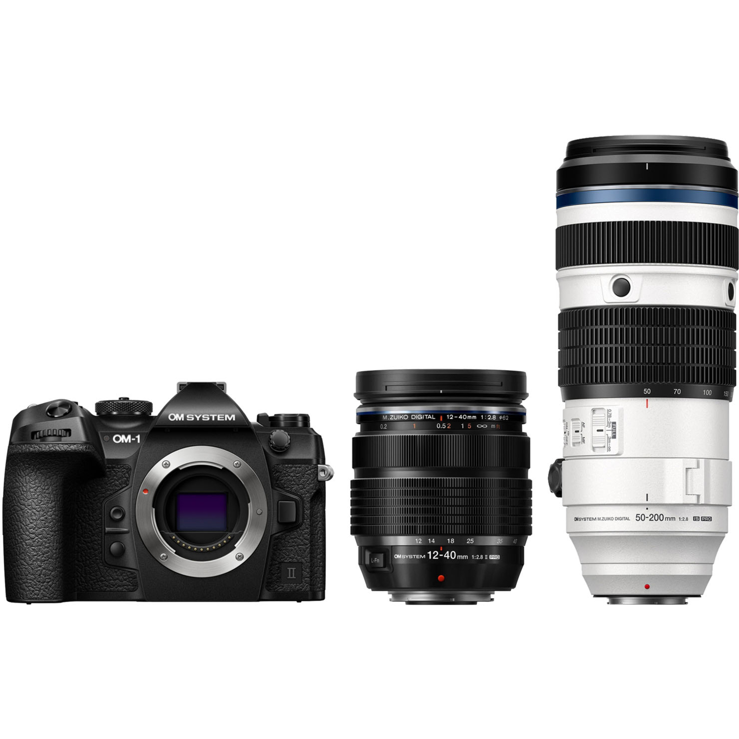 OM System OM-1 Mark II mit M.Zuiko Digital ED 12‑40mm F2.8 PRO II und M.Zuiko Digital ED 50-200mm F2.8 IS PRO