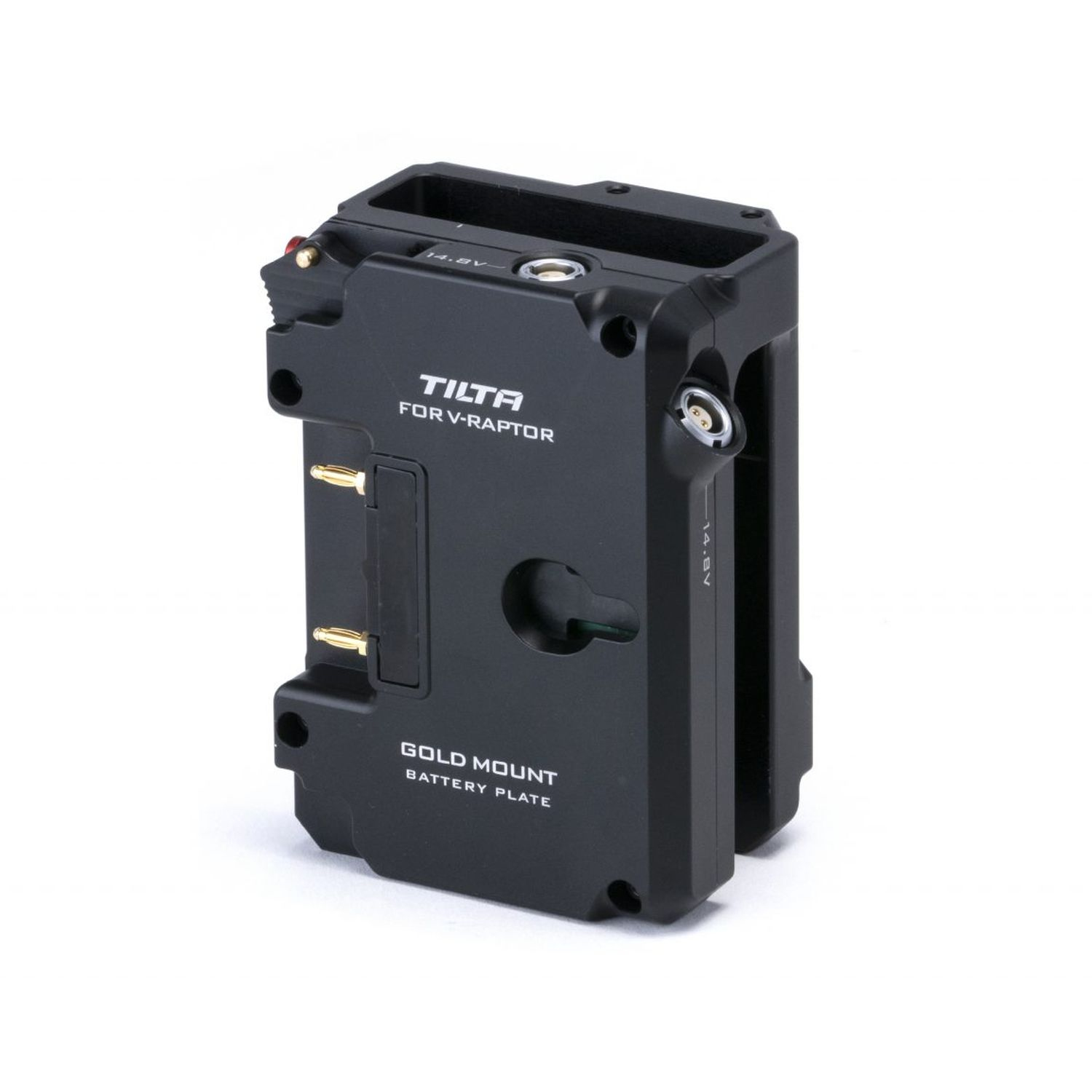 Tilta ESR-T08-BP-AB Batterieplatte für RED V-RAPTOR Gold Mount