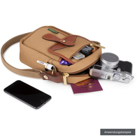 Billingham Airline Stowaway navy/chocolate