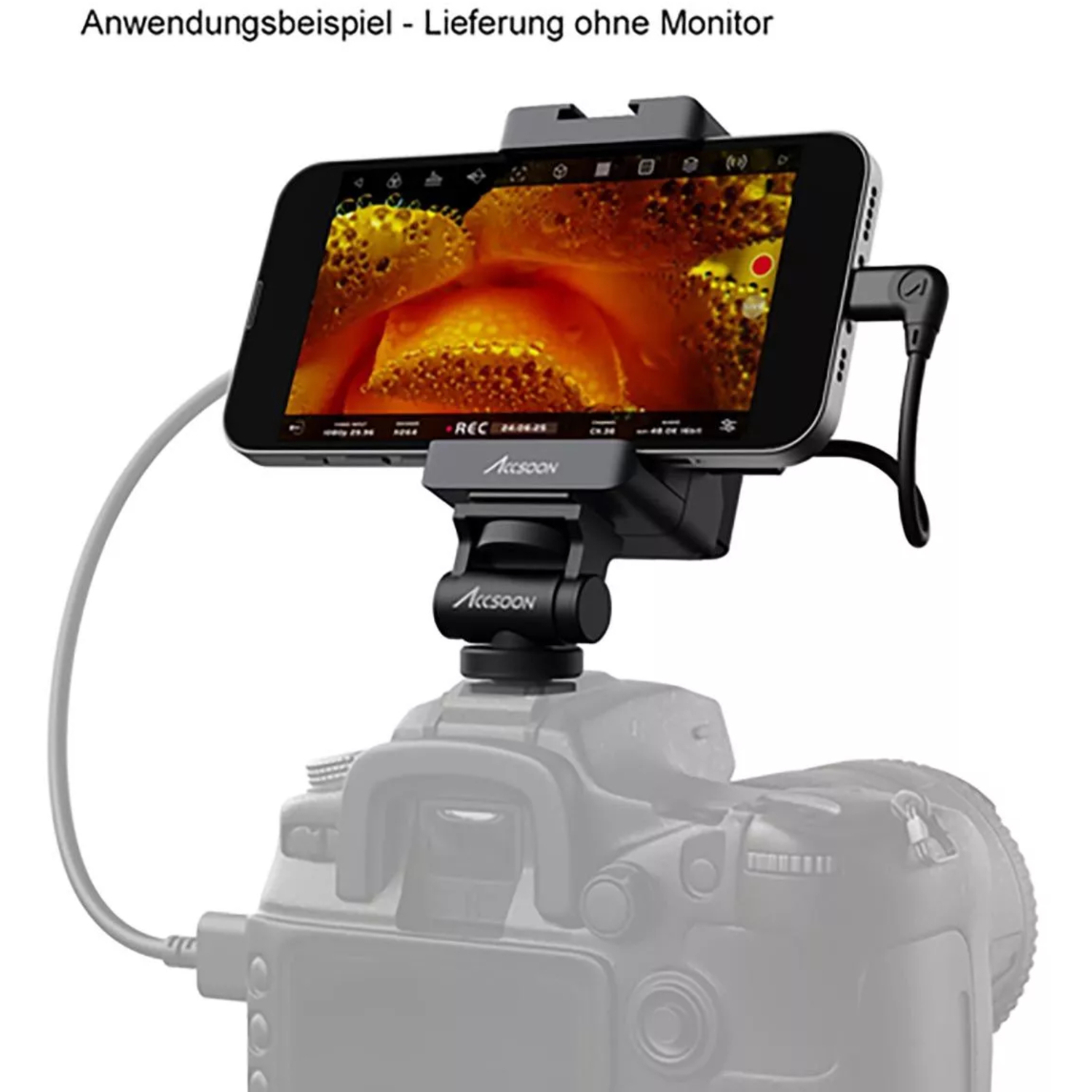 Accsoon SeeMo Video Capture Adapter Schwarz