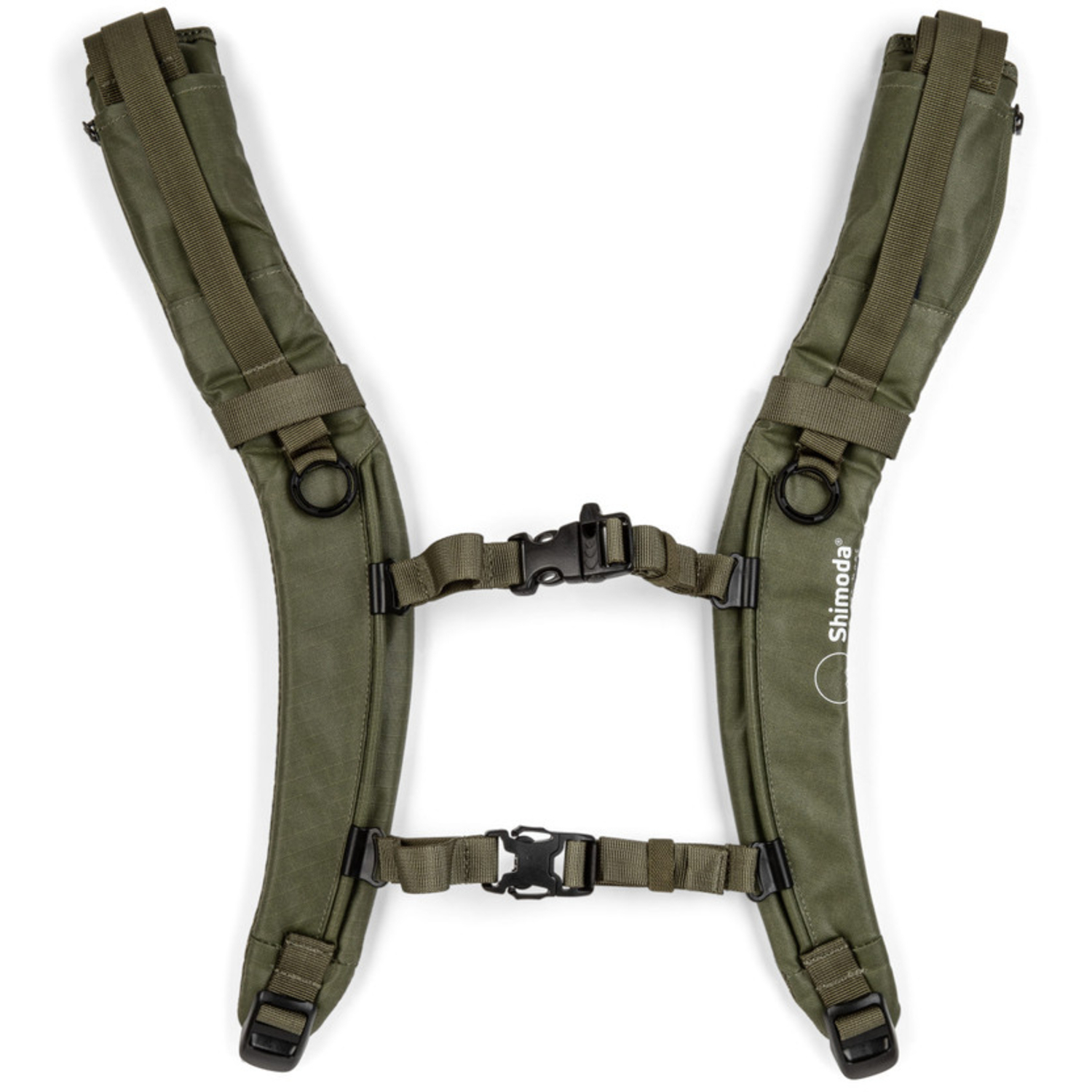 Shimoda Rucksackgurte Damen Simple Petite Armeegrün