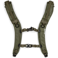 Shimoda Rucksackgurte Damen Simple Petite Armeegrün