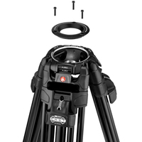 Manfrotto Doppelrohrstativ 645 Fast Twin Alu