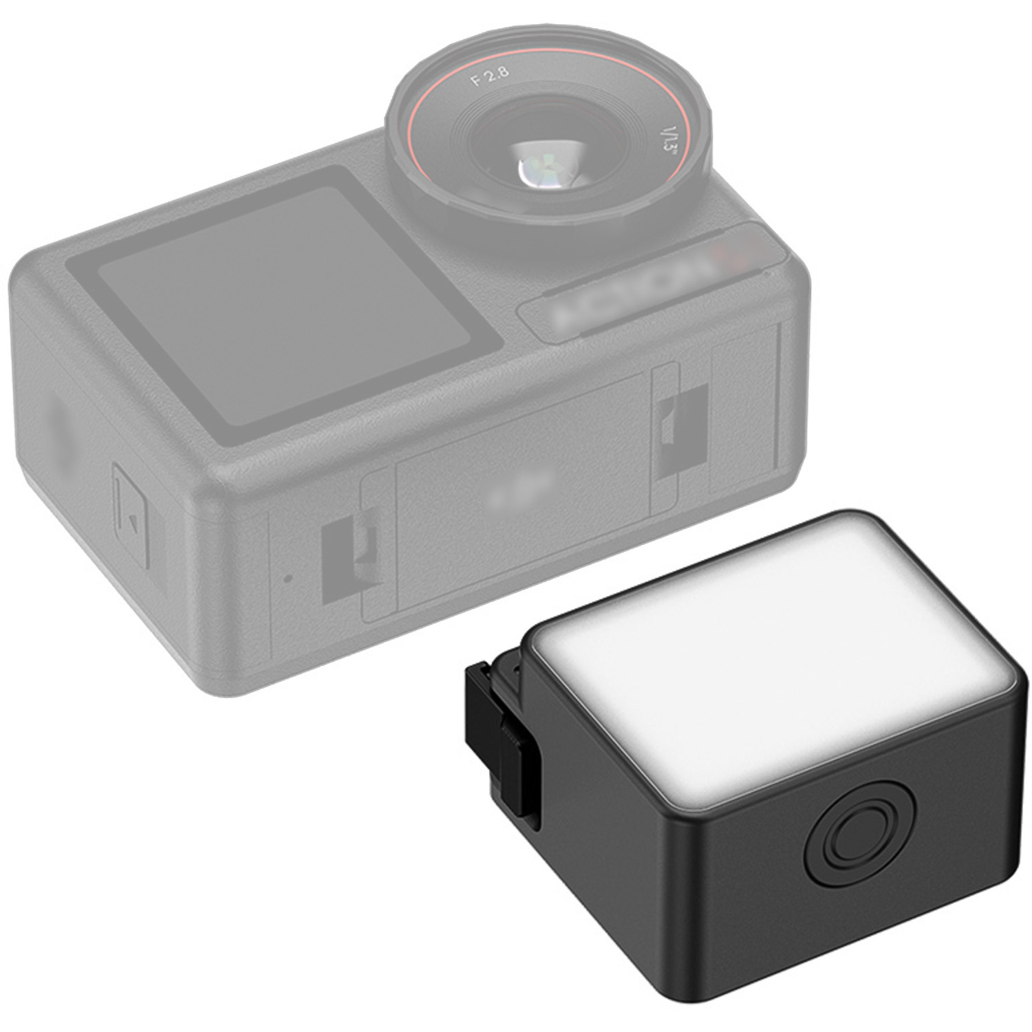 JJC Mini LED-Leuchte LED-OA für DJI Osmo Action 5 Pro, 4 und 3