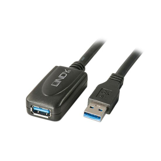 Lindy Kabel USB 3.0 Aktiv-Verlängerung 5m