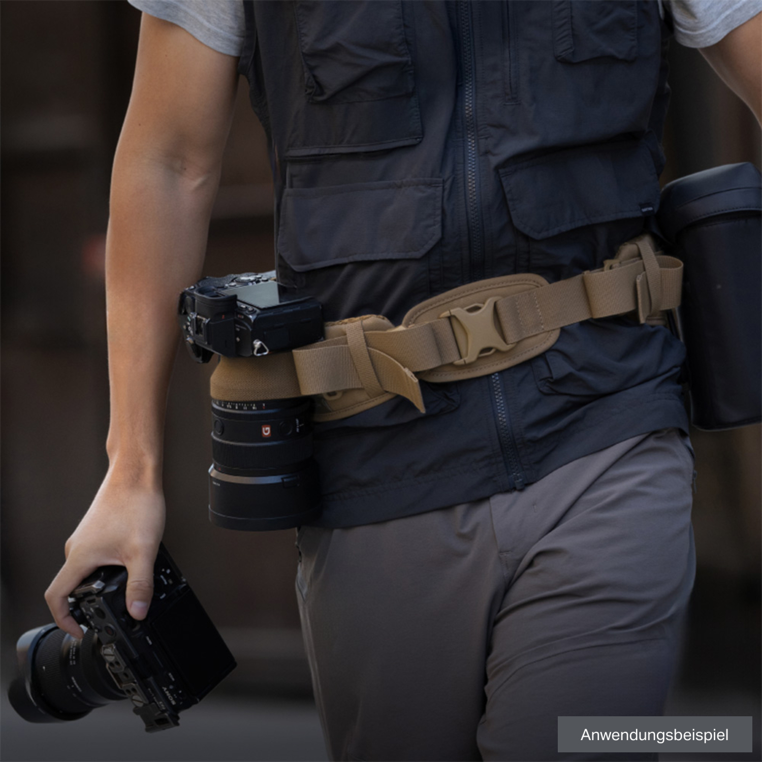 PGYTECH Kamera-Hüftgurt OneMo Coyote Brown