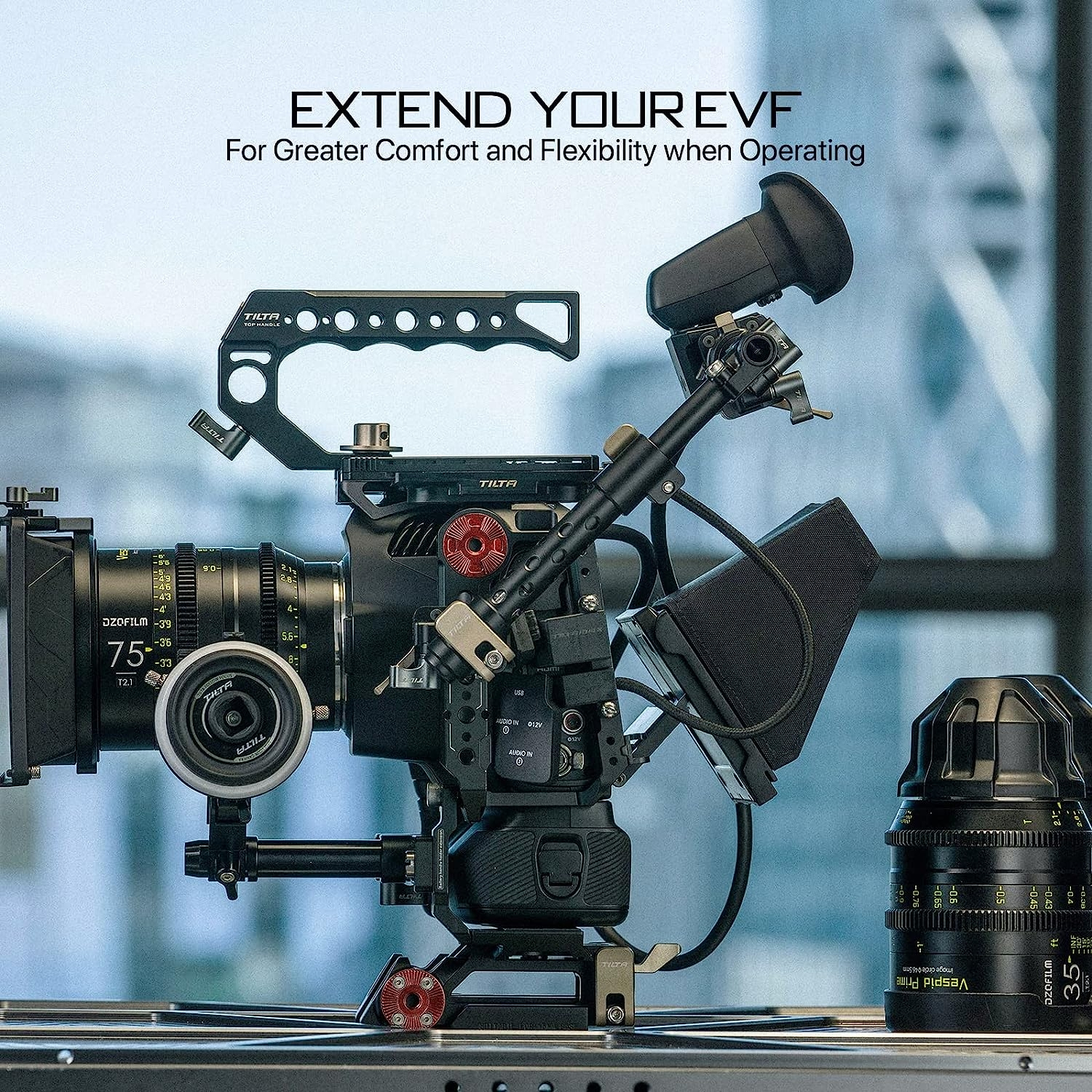 Tilta TA-T11-EEC-30 EVF-Verlängerungskabel für BMPCC 6K Pro/G2 30 cm