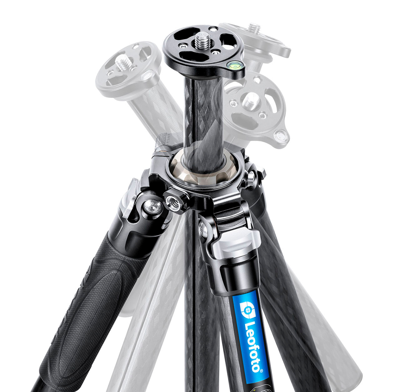 Leofoto Carbon-Dreibeinstativ LV-323C+BV-10LV