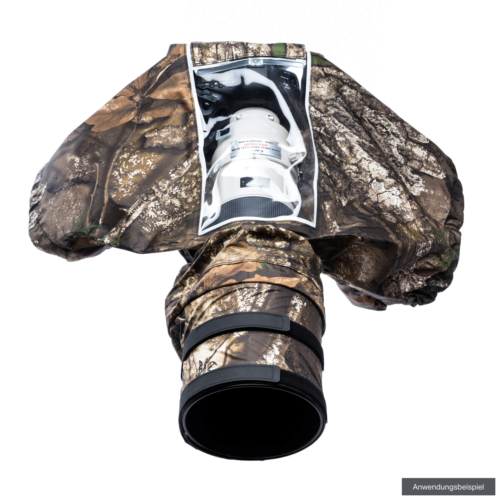 thinkTank Hydrophobia D 300-600 Realtree APX Camouflage für Kameras mit 300-600mm F2.8 Objektiv